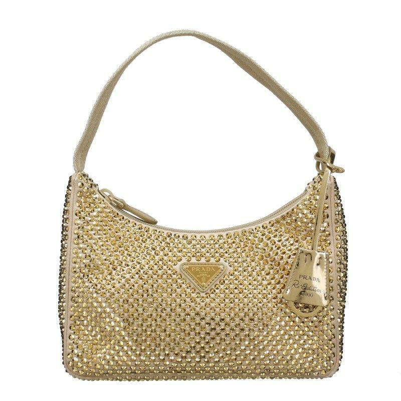 プラダ PRADA ハンドバッグ レディース ゴールド 1BC515 V OOO 2AWL