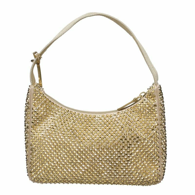 プラダ PRADA ハンドバッグ レディース ゴールド 1BC515 V OOO 2AWL