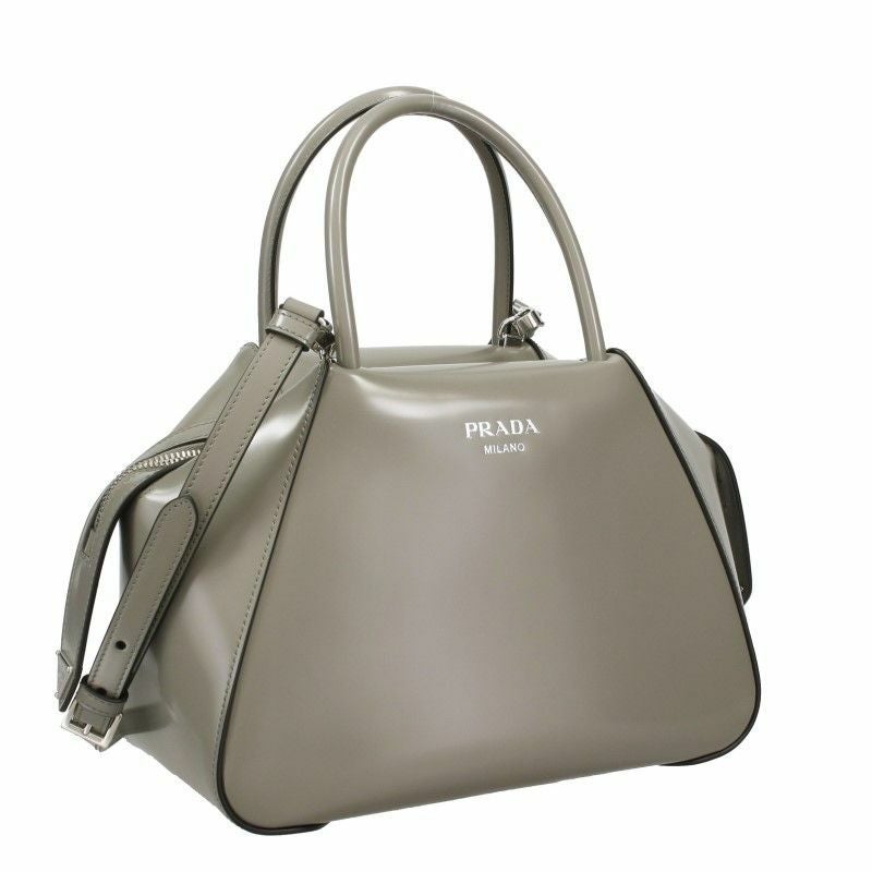 プラダ PRADA ハンドバッグ レディース スーパーノヴァ グレー 1BA366