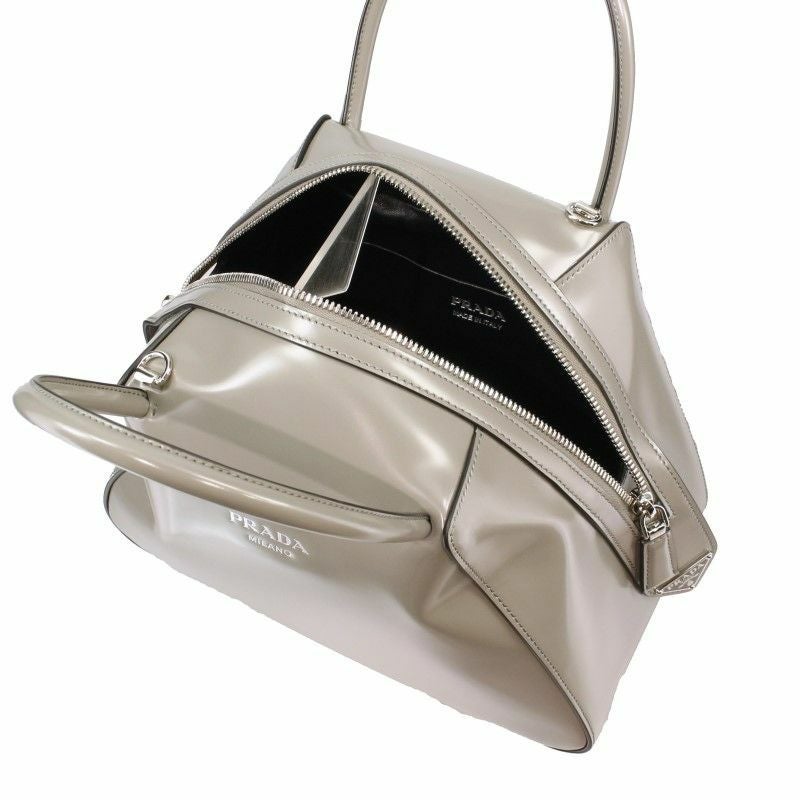 プラダ PRADA ハンドバッグ レディース スーパーノヴァ グレー 1BA366