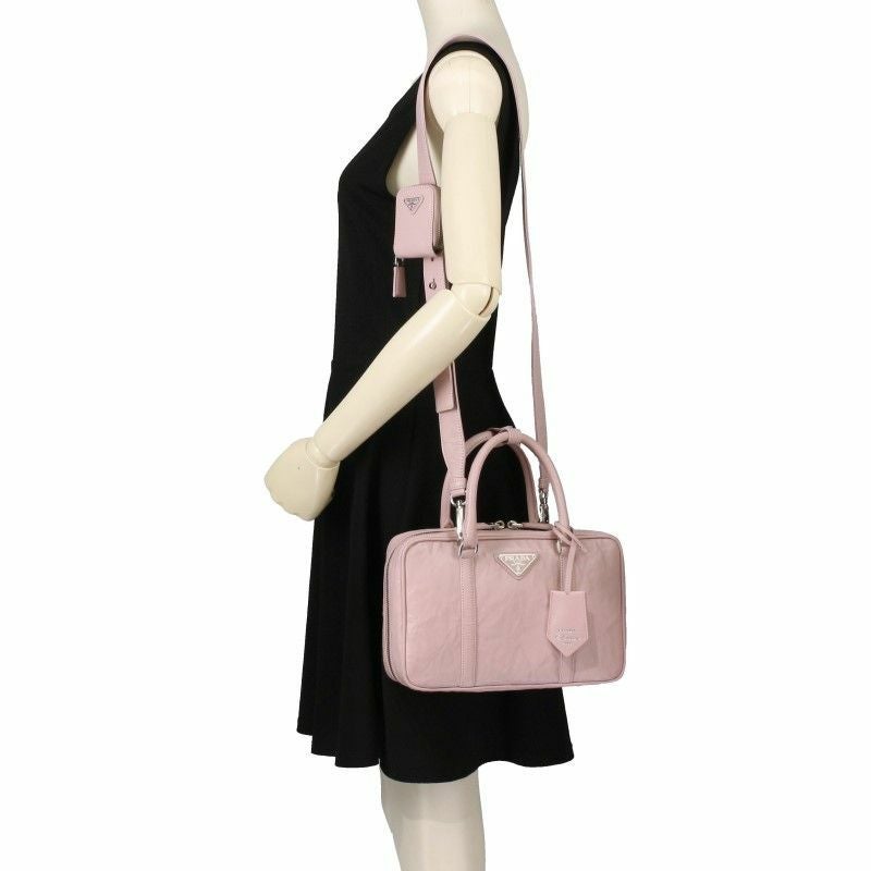 PRADA プラダ　ハンドバッグ プラダ ハンドバッグ レディース SOFT GRAIN ブラック PRADA 1BG538 V