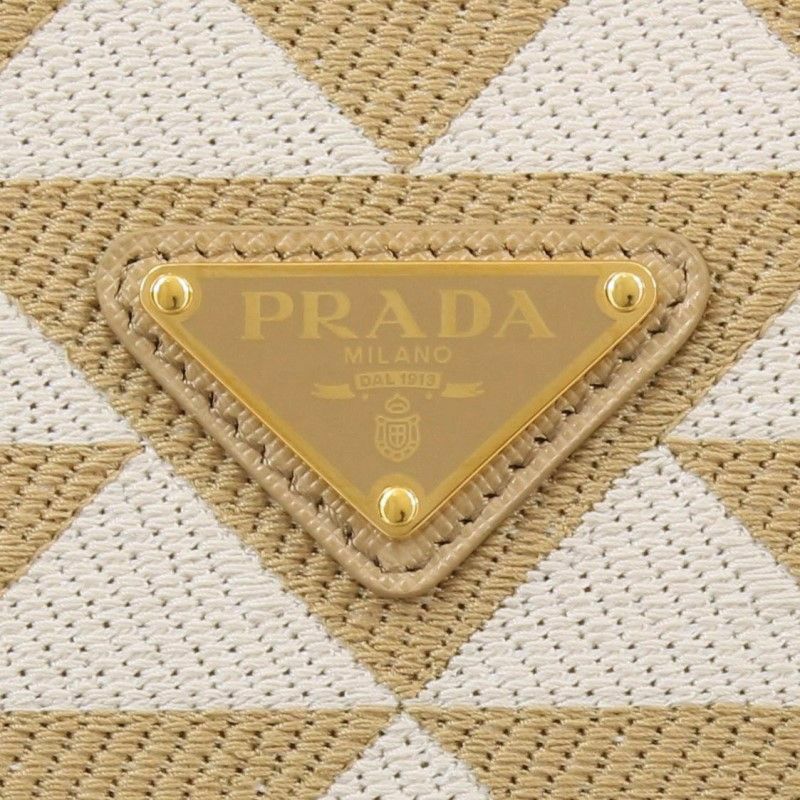 プラダ PRADA ハンドバッグ レディース ベージュ 1BA354 V OOM 2FKL