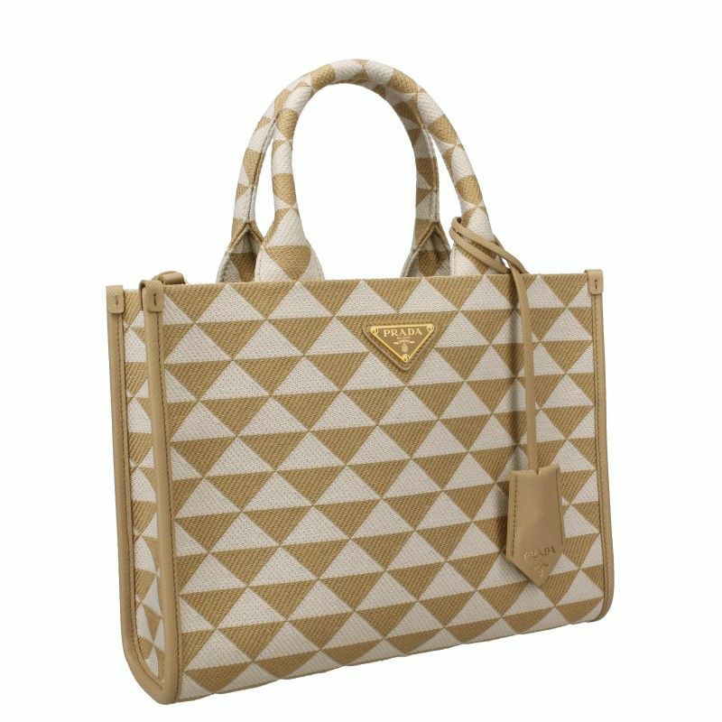 プラダ PRADA ハンドバッグ レディース ベージュ 1BA354 V OOM 2FKL