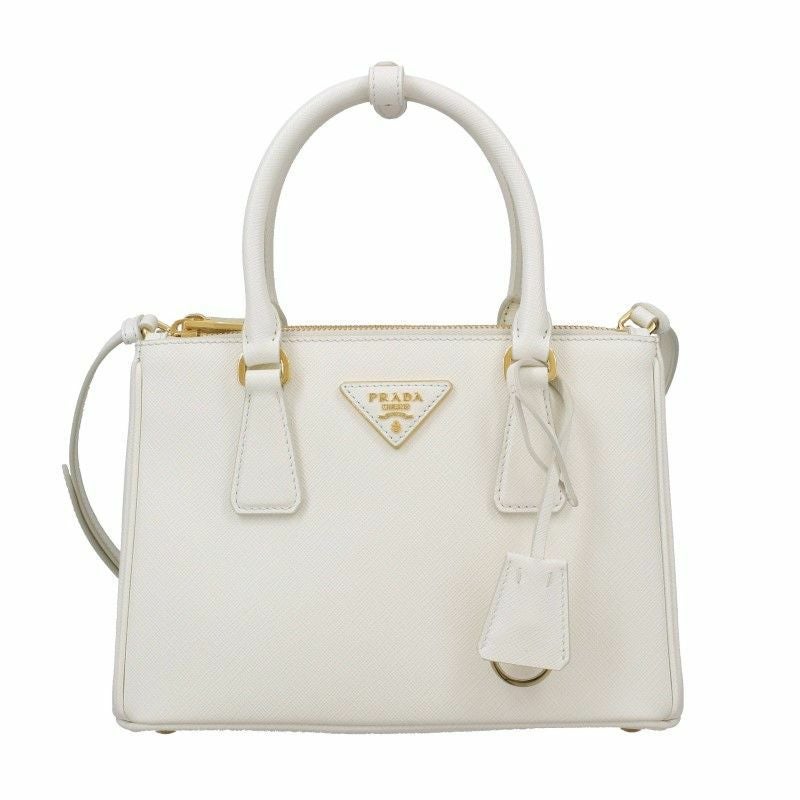 プラダ PRADA ハンドバッグ レディース ホワイト 1BA896 V EOO NZV