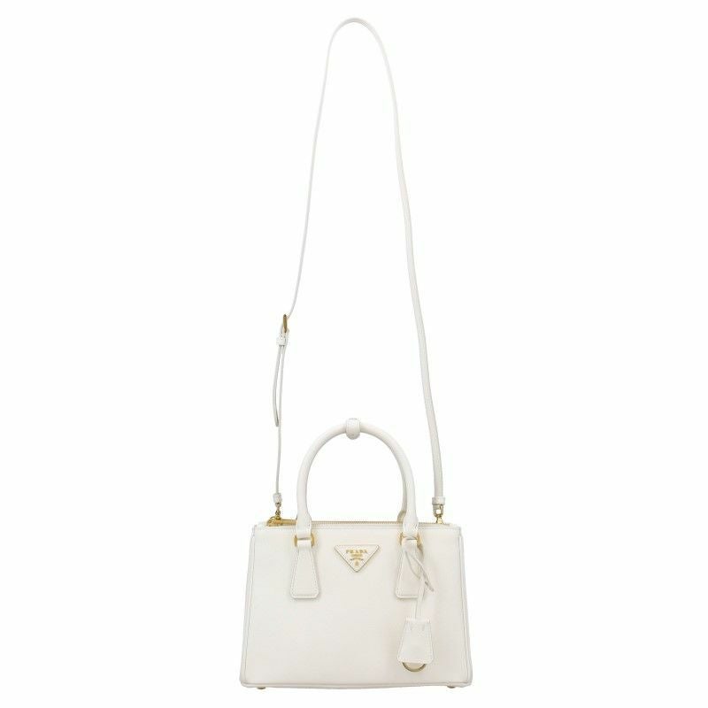 プラダ PRADA ハンドバッグ レディース ホワイト 1BA896 V EOO NZV