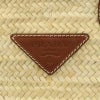プラダ PRADA トートバッグ レディース かごバッグ ロゴ 1BG463 2DIJ F0A5T NATURALE COGNAC