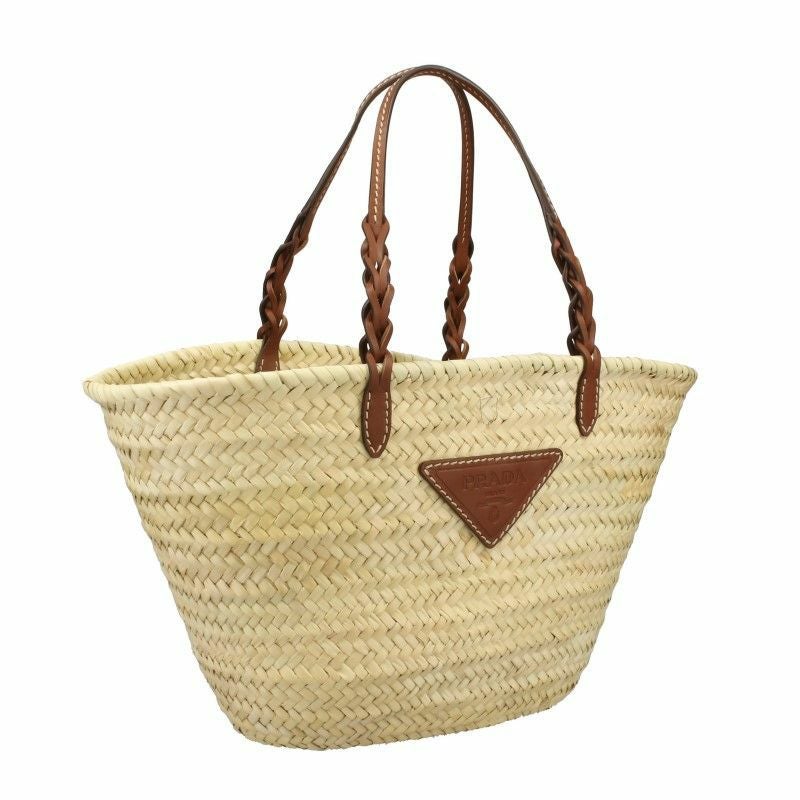 プラダ PRADA トートバッグ レディース かごバッグ ロゴ 1BG463 2DIJ