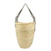 プラダ PRADA トートバッグ レディース かごバッグ ロゴ 1BG463 2DIJ F0N86 NATURALE BIANCO