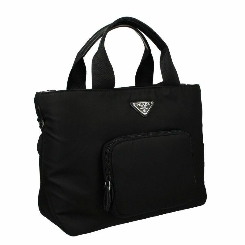 プラダ PRADA トートバッグ レディース ブラック 1BG354 V B1M RV44