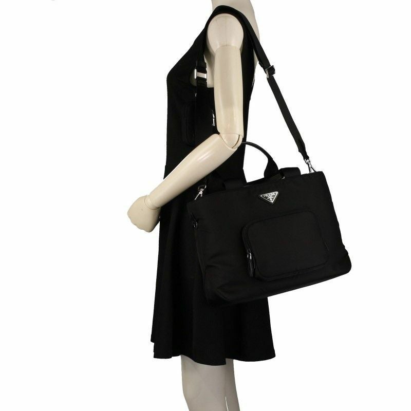 ☆超美品☆PRADA コミックプリント ボディーバッグ ウエストバッグ ブラック プラダ PRADA トートバッグ レディース ブラック 1BG354 V B1M RV44