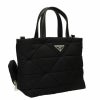 プラダ PRADA トートバッグ レディース ブラック 1BG373 V B9O RDJN F0002 NERO
