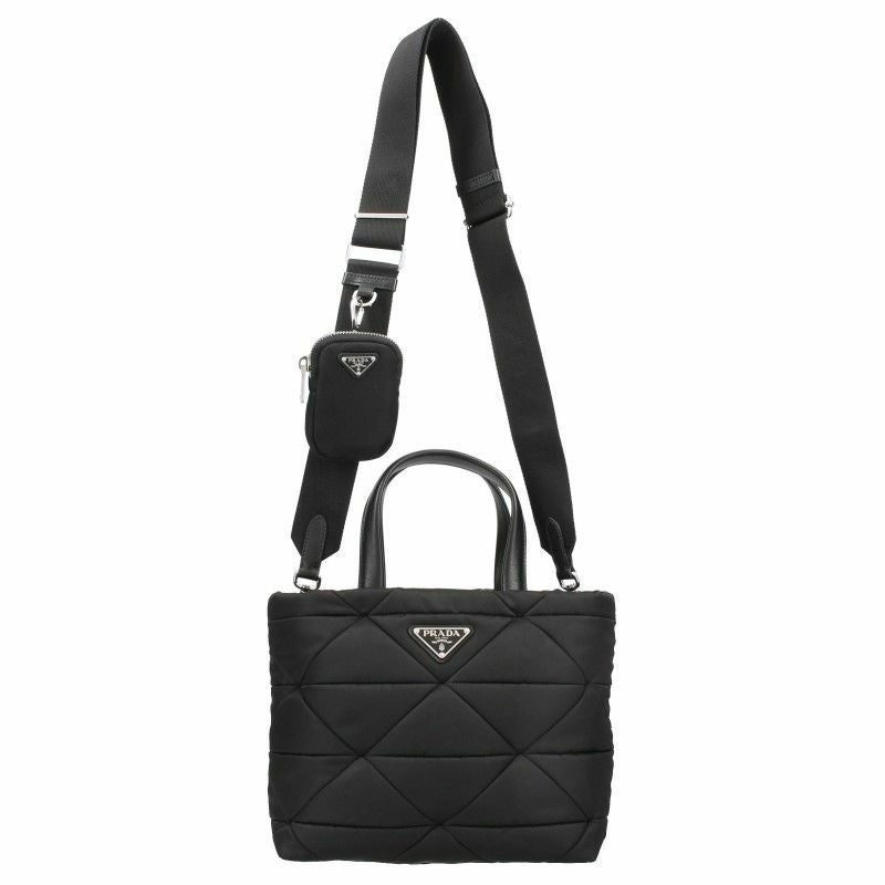 プラダ PRADA トートバッグ レディース ブラック 1BG373 V B9O RDJN