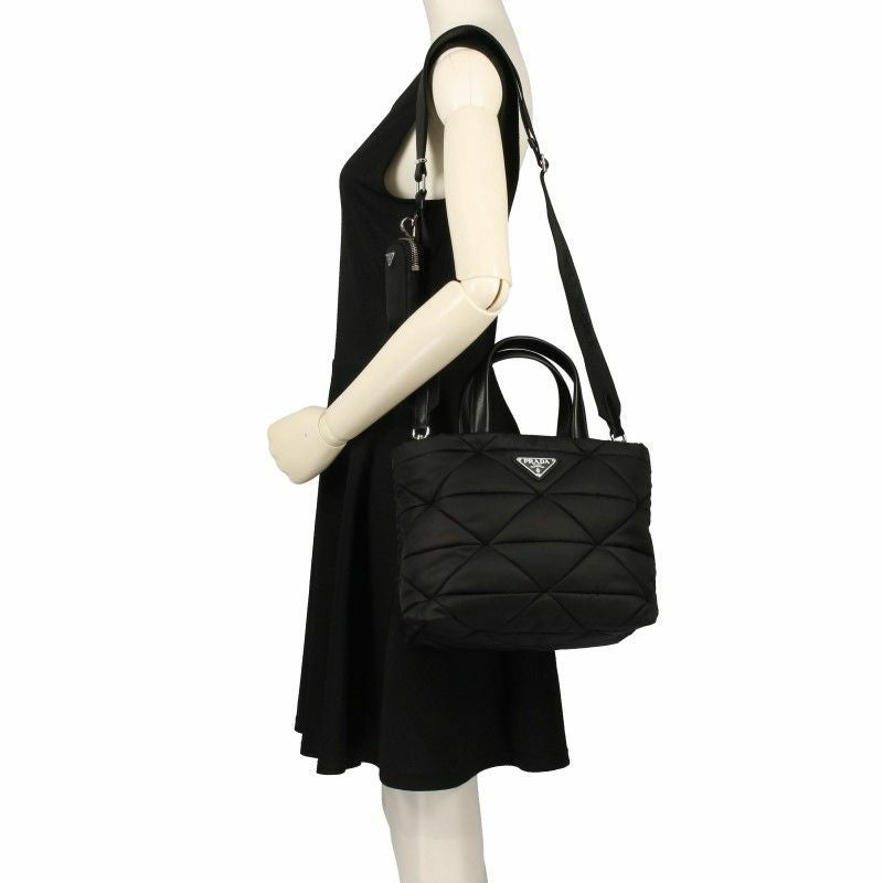 プラダ PRADA トートバッグ レディース ブラック 1BG373 V B9O RDJN