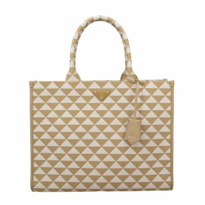プラダ PRADA トートバッグ レディース ベージュ 1BA356 V OOM 2FKL 