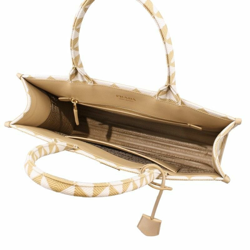 プラダ PRADA トートバッグ レディース ベージュ 1BA356 V OOM 2FKL