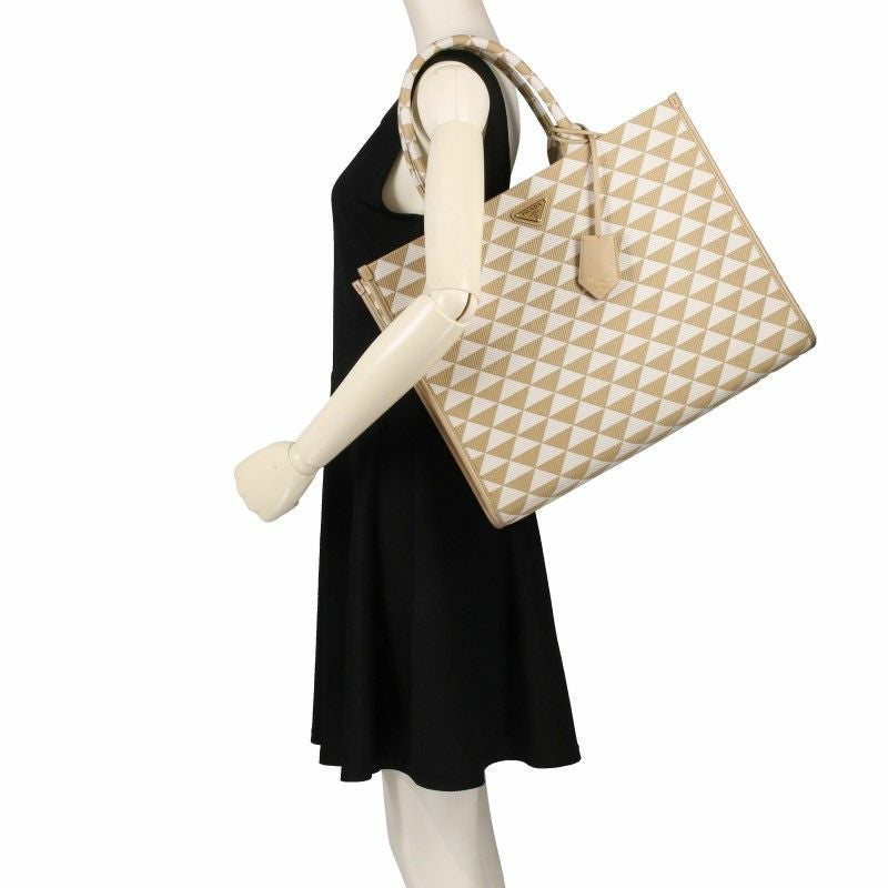 プラダ PRADA トートバッグ レディース ベージュ 1BA356 V OOM 2FKL