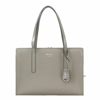 プラダ PRADA トートバッグ レディース リエディション M グレー 