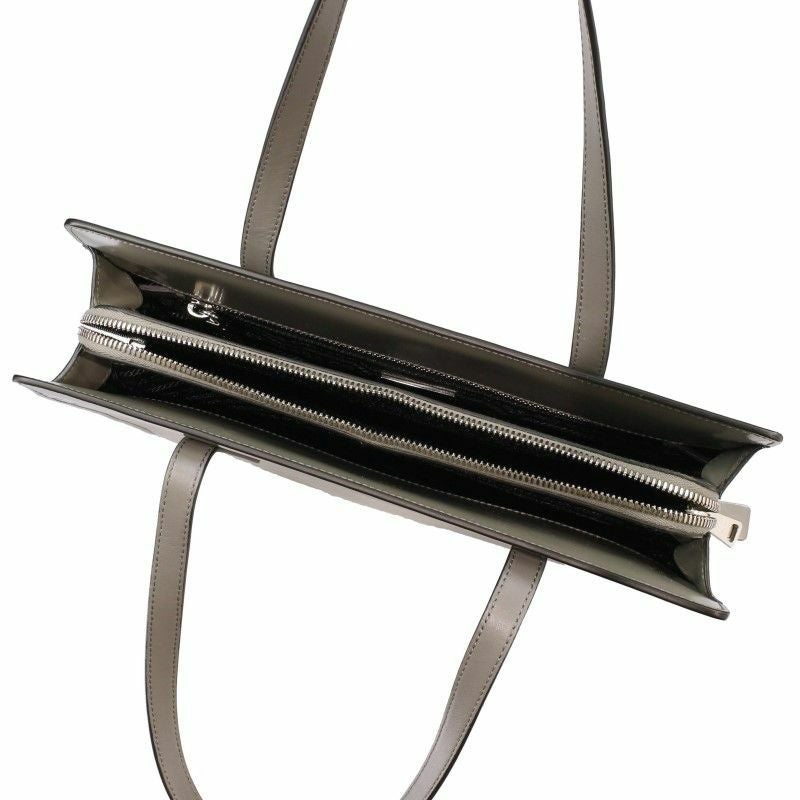 プラダ PRADA トートバッグ レディース リエディション M グレー