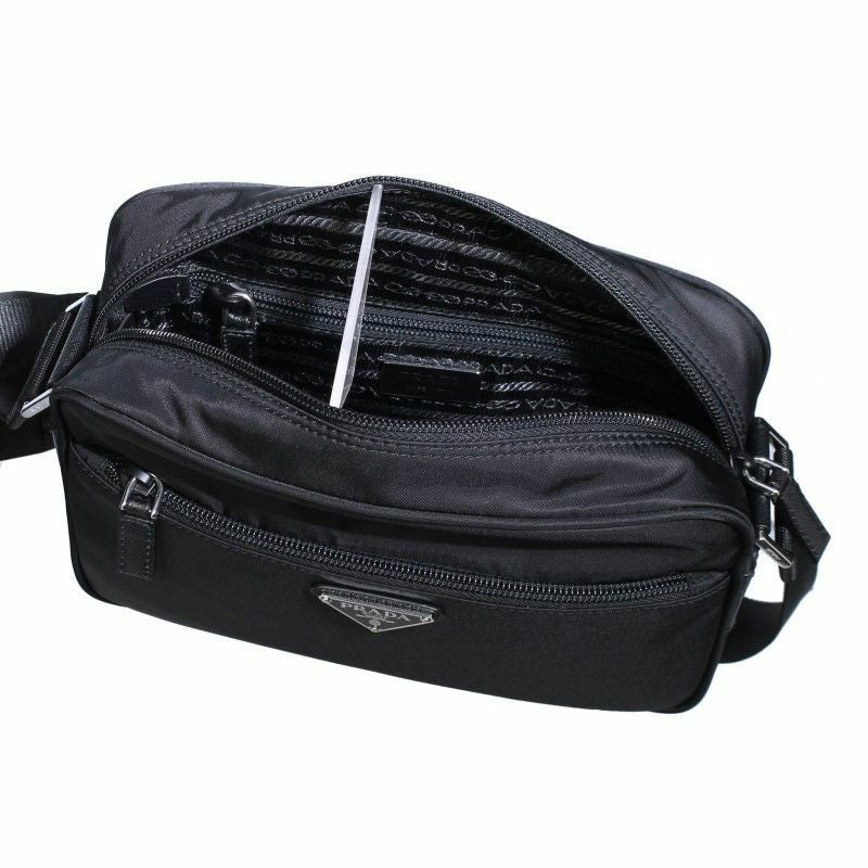 PRADA プラダ ショルダーバッグ レディース ブラック 1BC167 V B1M