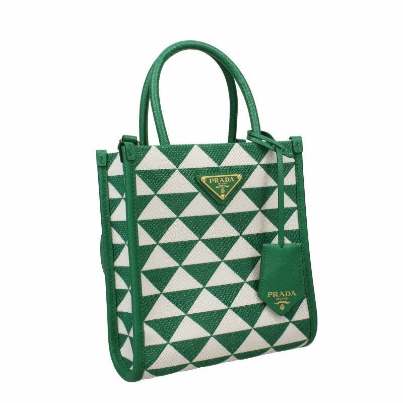 プラダ PRADA ショルダーバッグ レディース グリーン 1BA355 V OOM