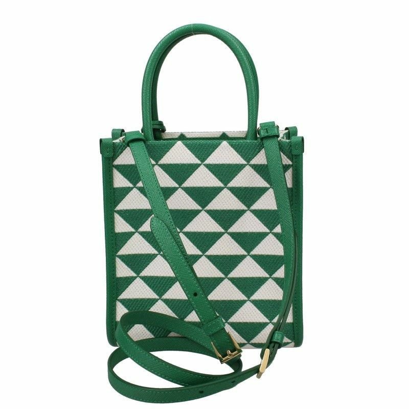 プラダ PRADA ショルダーバッグ レディース グリーン 1BA355 V OOM