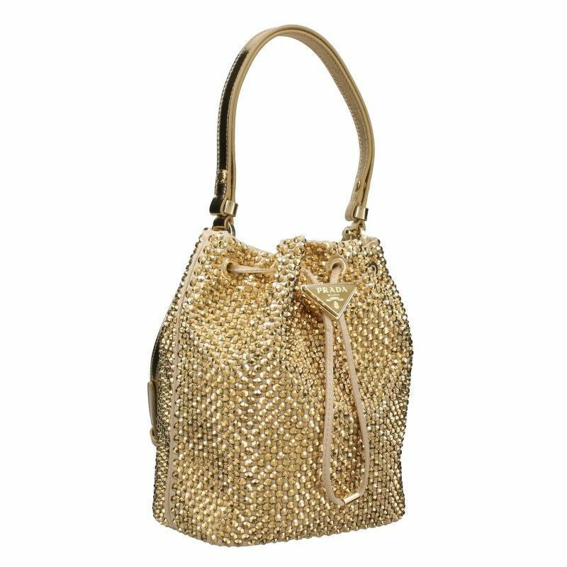 プラダ PRADA ショルダーバッグ レディース ゴールド 1BE067 V OOO