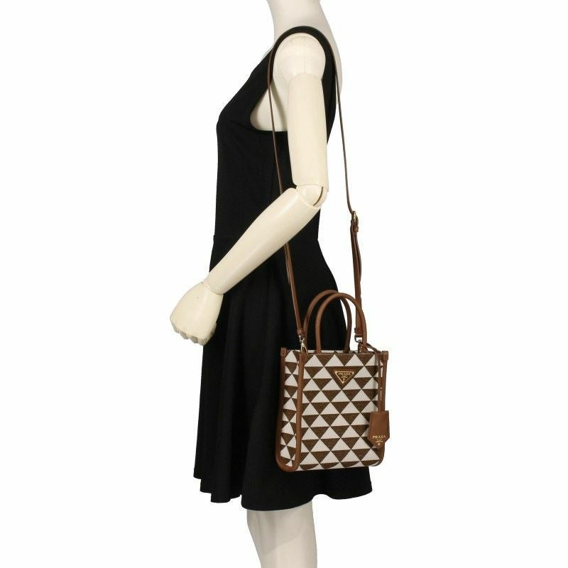 プラダ PRADA ショルダーバッグ レディース ブラウン 1BA355 V OOM