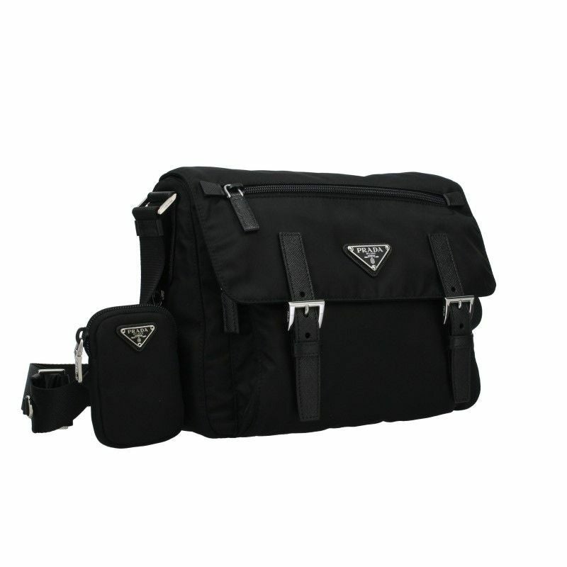 プラダ PRADA ショルダーバッグ レディース ブラック 1BD953 V B1M