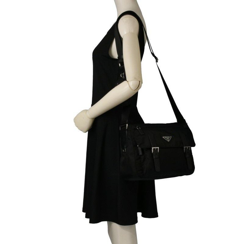 プラダ PRADA ショルダーバッグ レディース ブラック 1BD953 V B1M