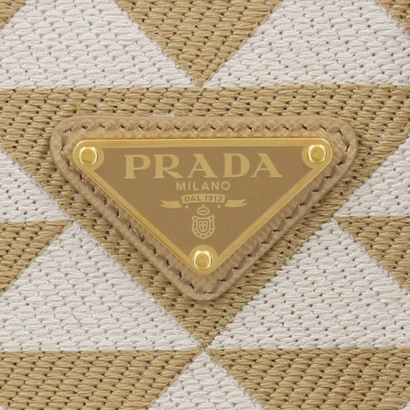 プラダ PRADA ショルダーバッグ レディース ベージュ 1BA355 V OOM 2FKL F0J0A CORDA+TALCO