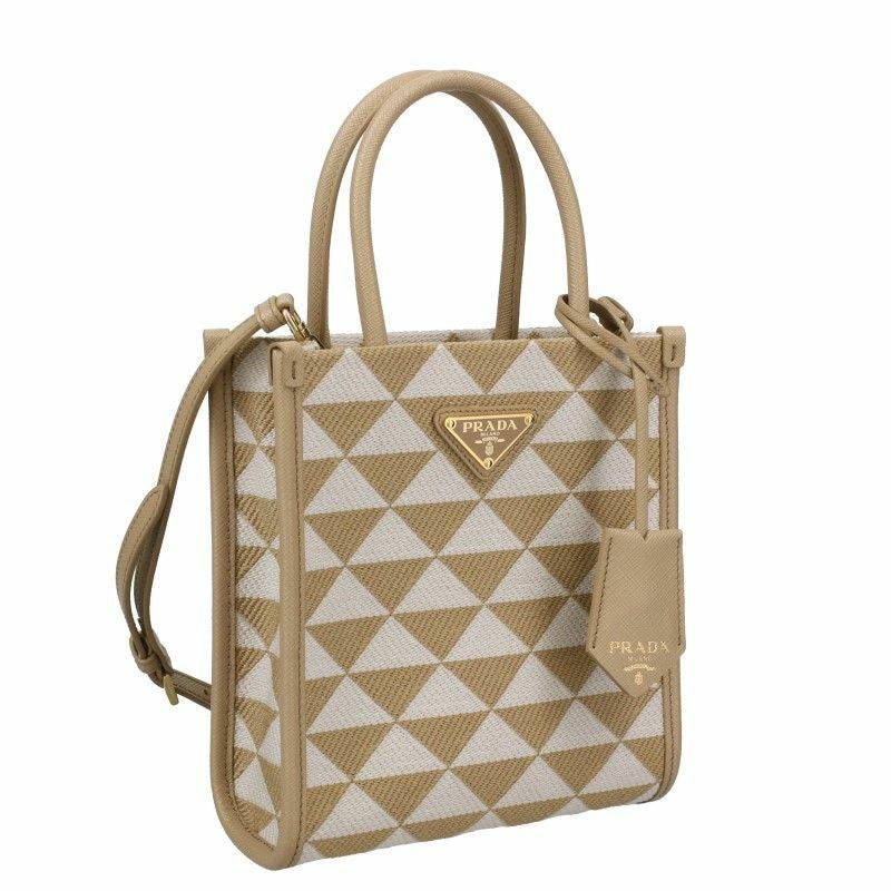 プラダ PRADA ショルダーバッグ レディース ベージュ 1BA355 V OOM