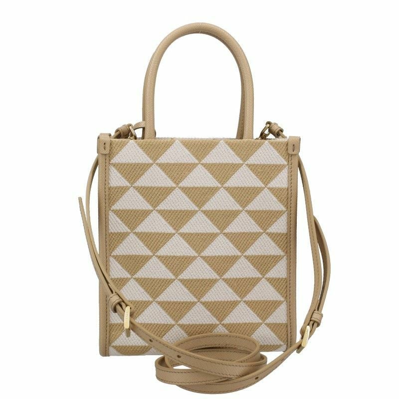 プラダ PRADA ショルダーバッグ レディース ベージュ 1BA355 V OOM