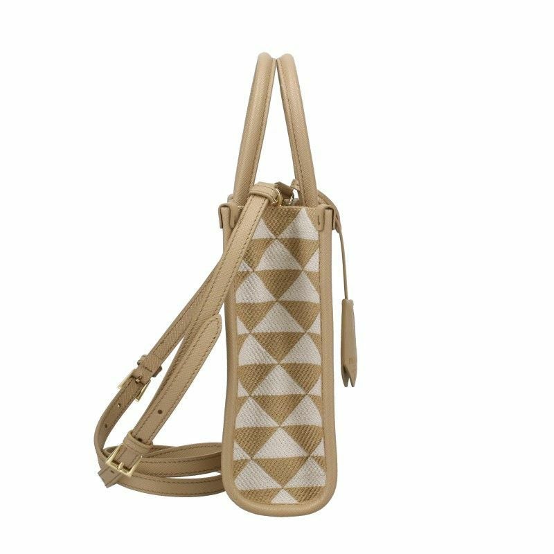 プラダ PRADA ショルダーバッグ レディース ベージュ 1BA355 V OOM