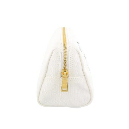 プラダ PRADA ポーチ レディース CANAPA LOGO ホワイト 1NA693 20L F0964 BIANCO+NERO