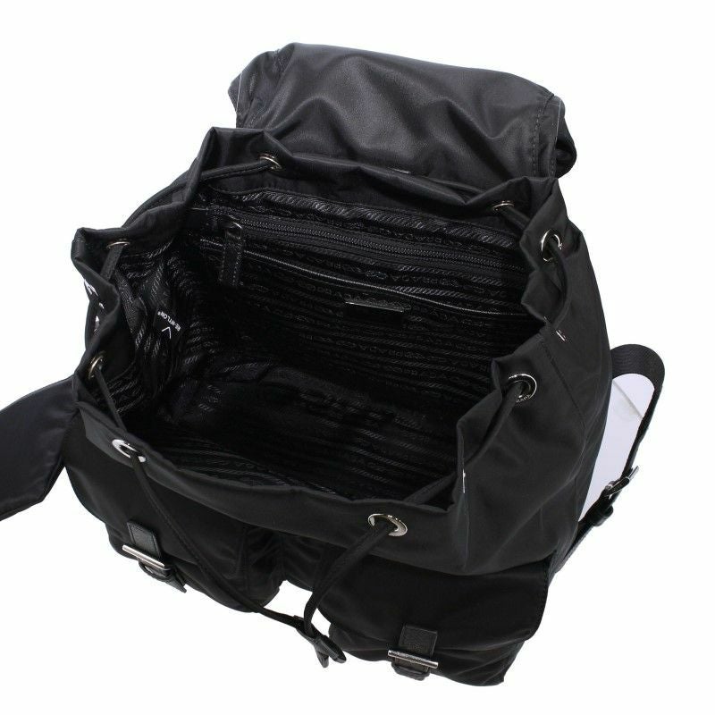 プラダ PRADA リュックサック レディース ブラック 1BZ811 V OTO RV44