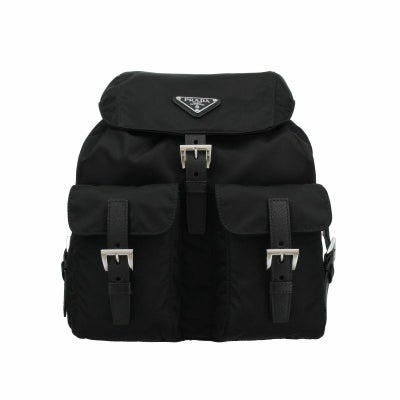 プラダ PRADAリュックサック レディース ブラック 1BZ677 V OOO RV44 