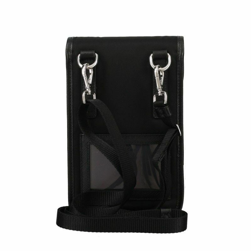 プラダ PRADA ショルダーバッグ スマートフォンケース ブラック 2ZH109 2DMH F0002 NERO