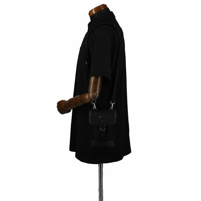 プラダ PRADA ショルダーバッグ スマートフォンケース ブラック 2ZH109 2DMH F0002 NERO