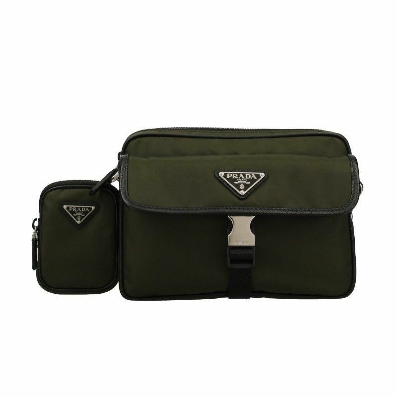 プラダ PRADA ショルダーバッグ メンズ グリーン 2VH133 V XMP 2DMH