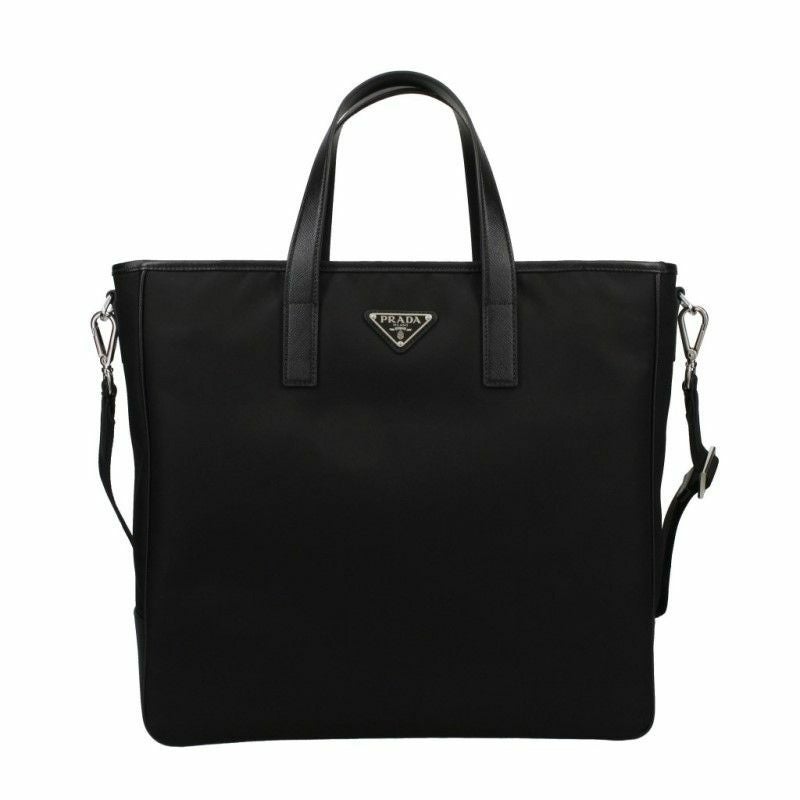 プラダ PRADA トートバッグ メンズ ブラック 2VG064 V XOO 2DMH F0002