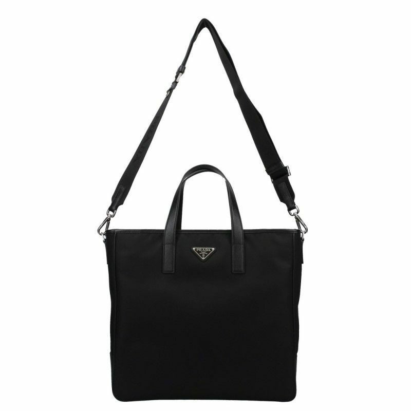 プラダ PRADA トートバッグ メンズ ブラック 2VG064 V XOO 2DMH F0002 NERO