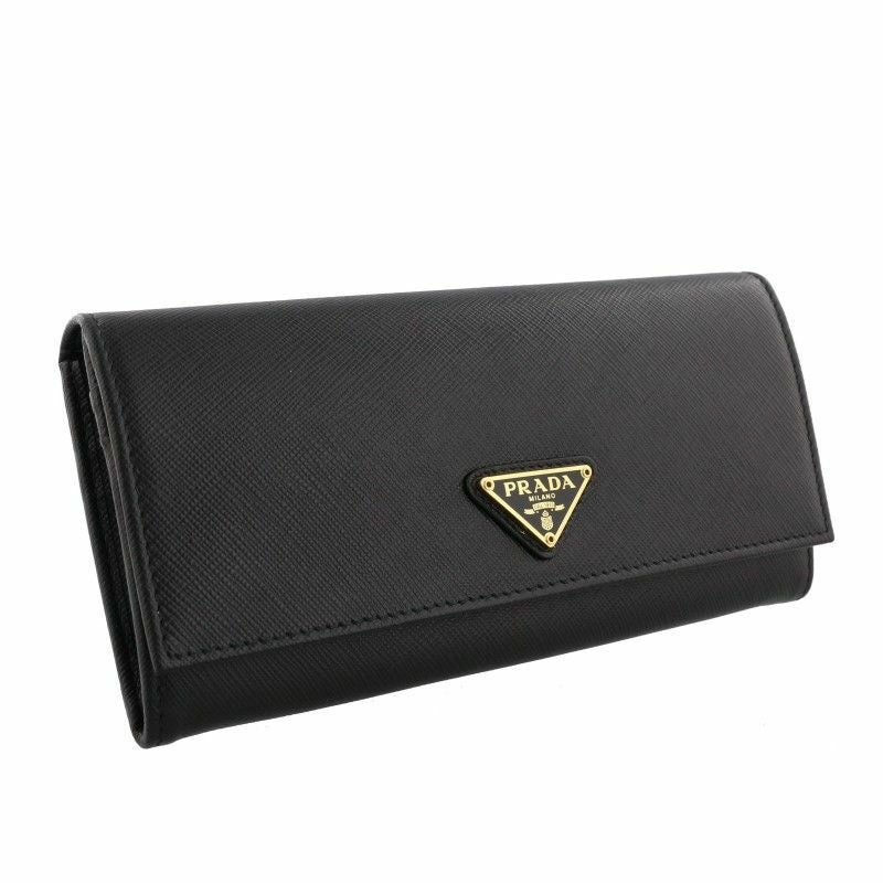 PRADA プラダ 長財布 レディース ブラック 1MH132 QHH F0002 NERO