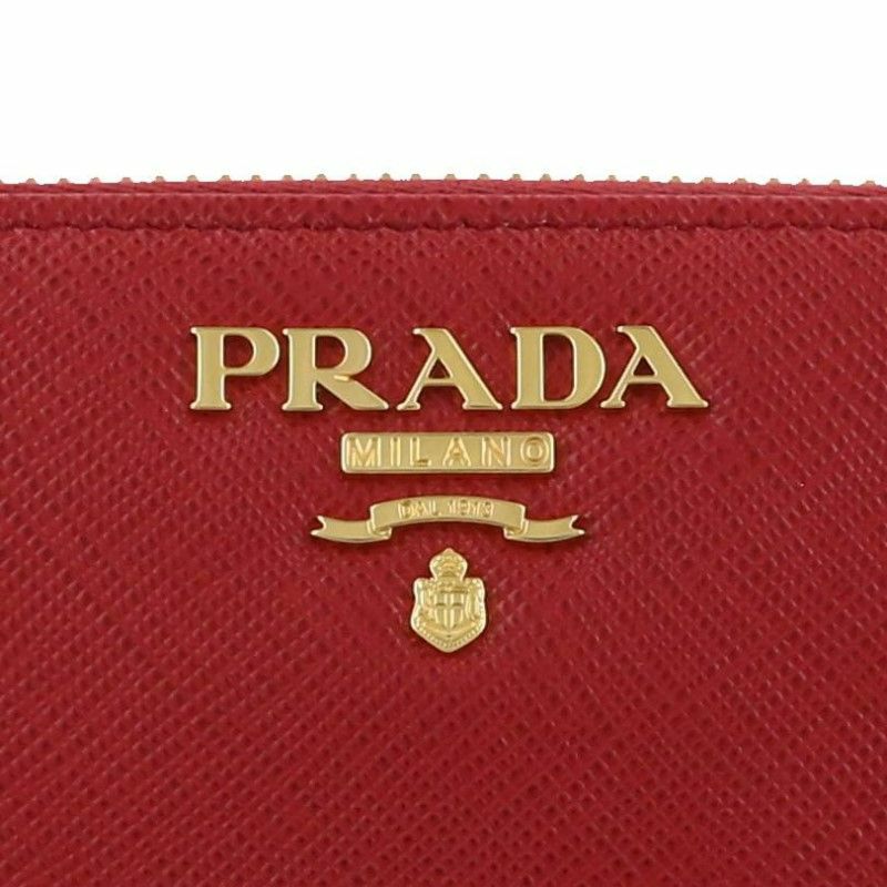 プラダ PRADA 長財布 レディース レッド 1ML506 QWA F068Z FUOCO