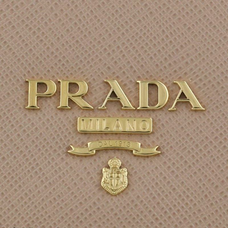 プラダ PRADA長財布 レディース ピンクベージュ 1MH132 QWA F0236