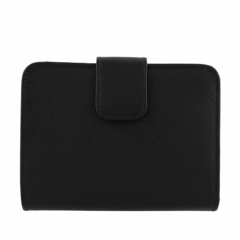 プラダ PRADA 二つ折り財布 レディース ブラック 1ML018 QWA F0002 NERO