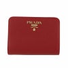 プラダ PRADA 二つ折り財布 レディース レッド 1ML018 QWA F068Z FUOCO