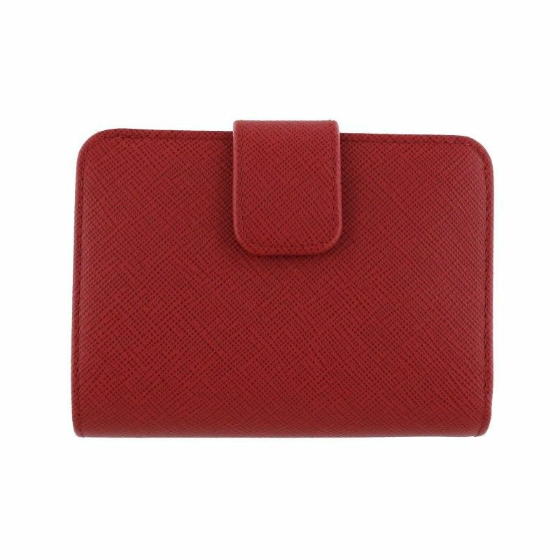プラダ PRADA 二つ折り財布 レディース レッド 1ML018 QWA F068Z FUOCO