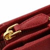プラダ PRADA 二つ折り財布 レディース レッド 1ML018 QWA F068Z FUOCO