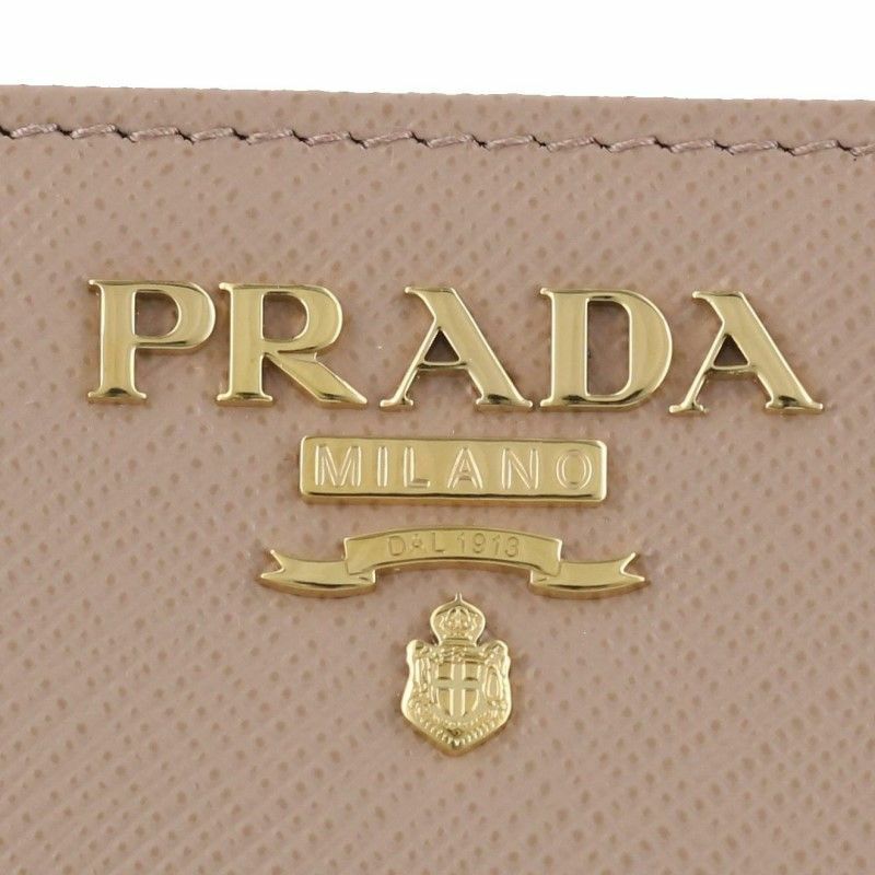 PRADA プラダ 二つ折り財布 レディース 1ML018 ZLP F0KNX CIPRIA+FUOCO