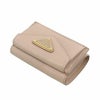 プラダ PRADA 三つ折り財布 SAFFIANO TRIANGOLO ベージュ 1MH021 QHH F0236 CIPRIA